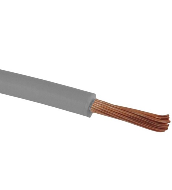 ELEKTROKABEL przewód LgY 1 szary H05V-K 100m