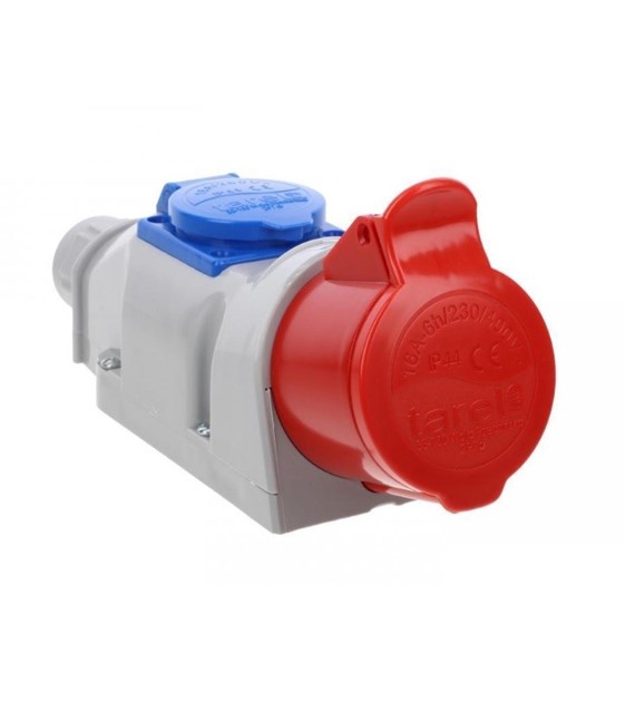 TAREL zestaw gniazdo stałe 5x16 + gniazdo 230V