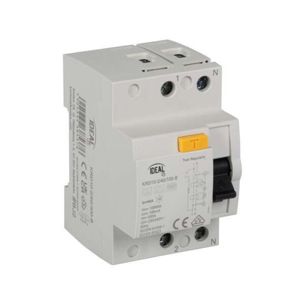 KANLUX IDEAL KRD10-2/25/30-B wyłącznik RCCB 25A 2P