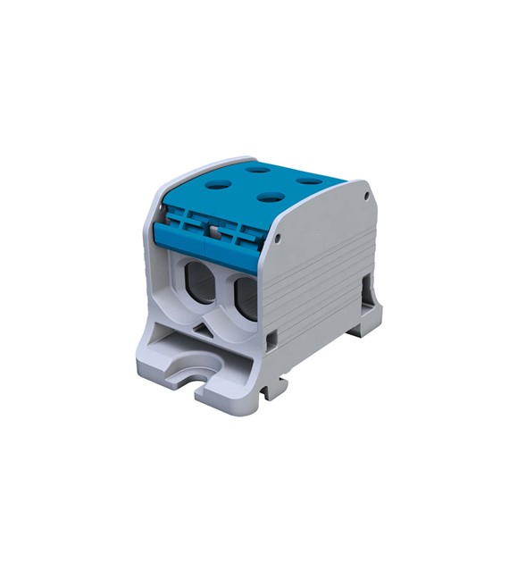 SIMET SIMBLOCK STB50-2 Al/Cu złączka szyn. NIEBIE