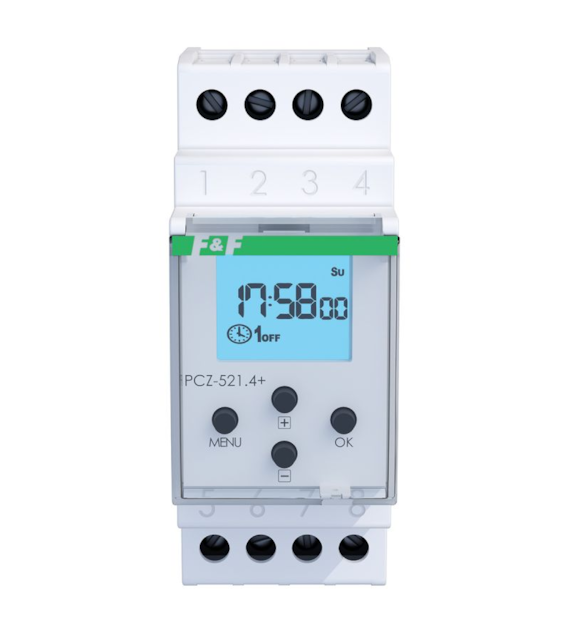 FF PCZ-521.4 PLUS zegar programowalny tygodniowy