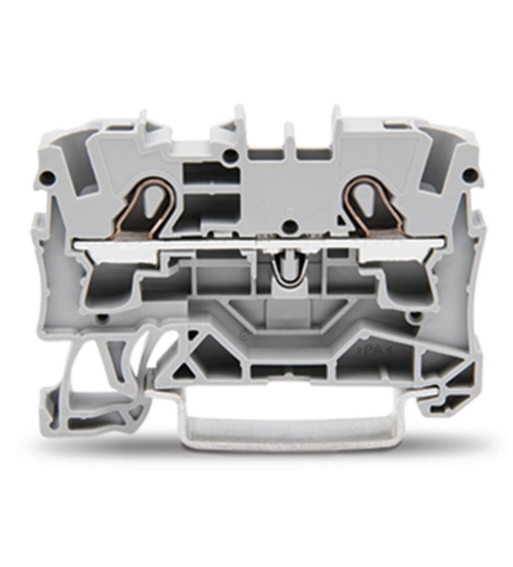 WAGO 2004-1201 złączka 2-przewodowa 4mm SZARY