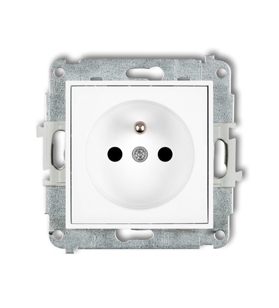 KARLIK MINI BIAŁY MAT 25MGP-1z gniazdo x1 z/u