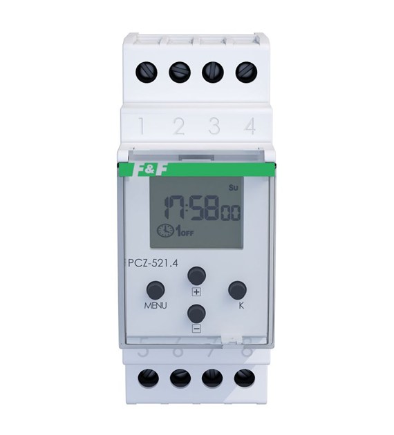 FF PCZ-521.4 zegar programowalny tygodniowy