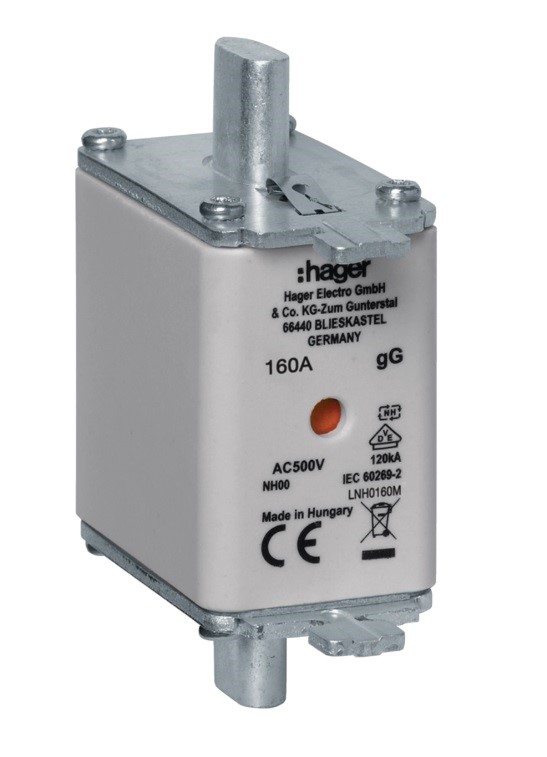 HAGER NH000 wkładka bezpiecznikowa nożowa 160A gG