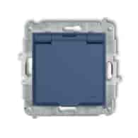 KARLIK MINI NAVY BLUE 64MGPB-1 gniazdo x1 z/u IP44