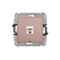 KARLIK MINI ŁOSOSIOWY 62MGKBO-1 gniazdo RJ45 x1