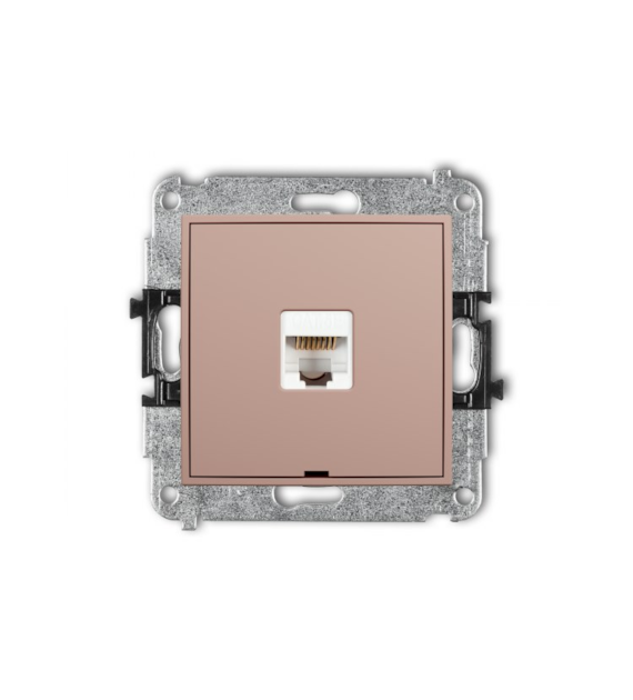 KARLIK MINI ŁOSOSIOWY 62MGKBO-1 gniazdo RJ45 x1