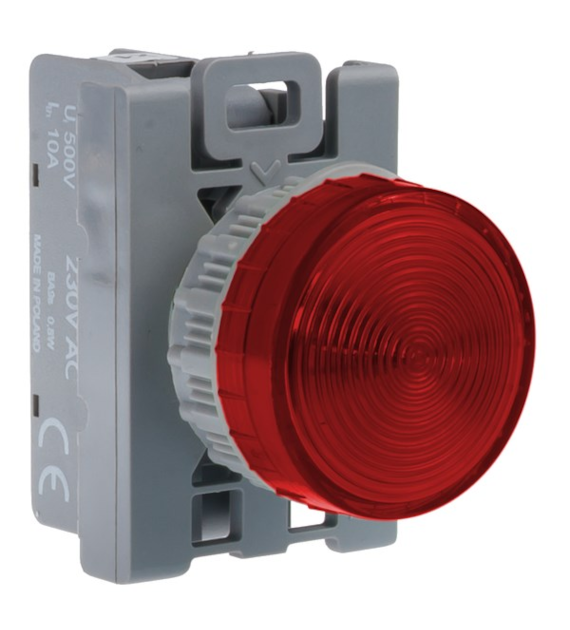 SPAMEL SP22-LC-220-LED-DC kompletna lampka sygnal.