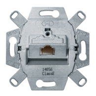 HAGER BERKER one.platform mech.gn.UAE x1 (RJ45) 6e