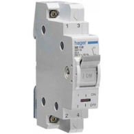 HAGER SB116 rozłącznik izolacyjny 1P 16A 250V AC
