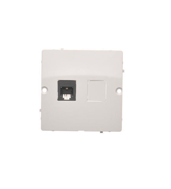 SIMON BASIC BIAŁY BMTF1.02/11 gniazdo tel RJ11