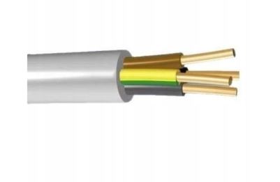 NKT przewód YDYżo 450/750 4x4 biały 500m