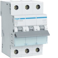 HAGER MBN363E wyłącznik nadprądowy 3P B63A 6kA AC