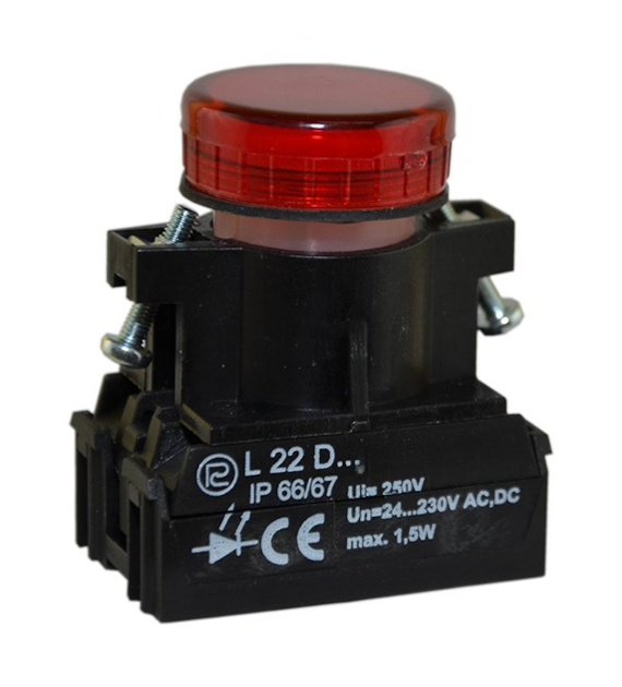 PROMET NEF L22Dc lampka czerwona