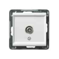 OSPEL SONATA BIAŁY GPA-1RF/m/00 gniazdo antenowe