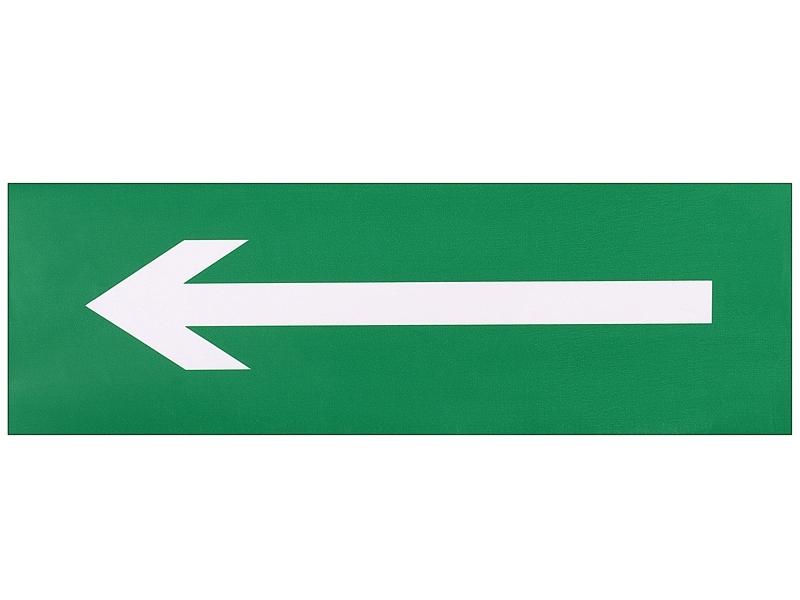 TMT piktogram Strzałka w lewo do oprawy GLASS