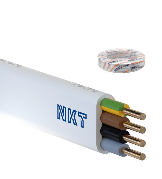 NKT przewód YDYp 4x2.5 450/750V 100m