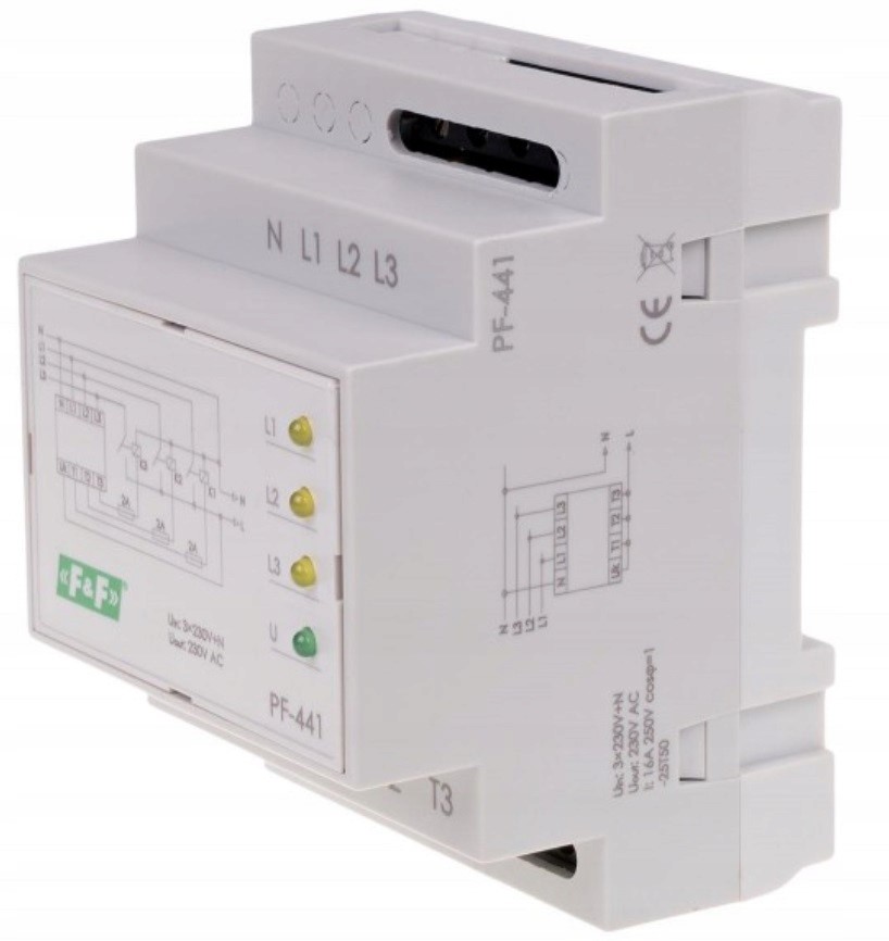 FF PF-441 automatyczny przekaźnik faz do stycznika