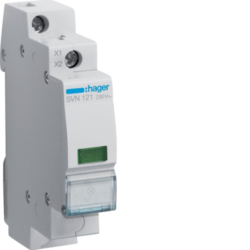 HAGER SVN121 lampka sygnalizacyjna LED 1xZIELONA
