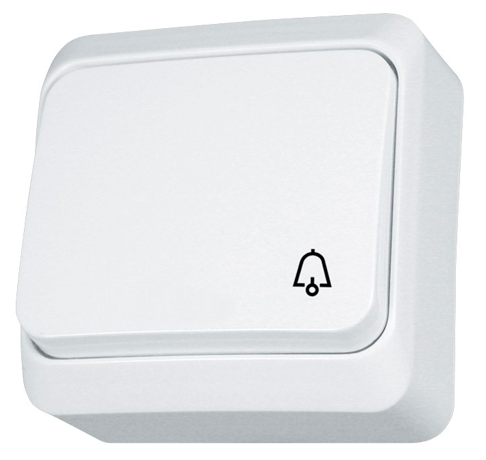 SCHNEIDER PRIMA BIAŁY przycisk dzwonek