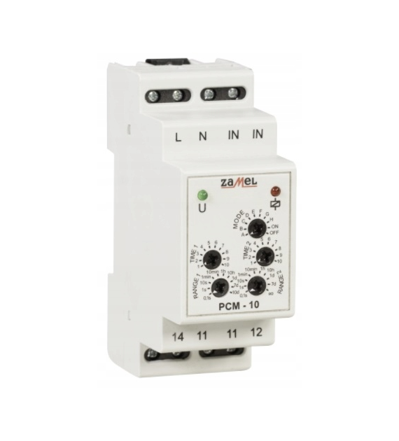 ZAMEL EXTA PCM-10 przekaźnik czasowy 230V AC