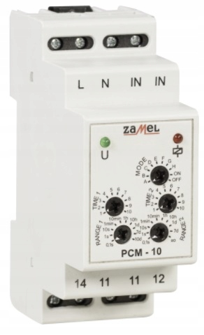 ZAMEL EXTA PCM-10 przekaźnik czasowy 230V AC