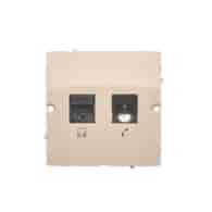 SIMON BASIC BEŻ BMF5T.02/12 gniazdo komput RJ45+te